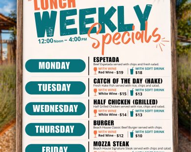 Weekly Lunch Specials