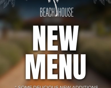 New items on our Menu